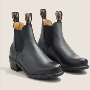 Black Heeled Blundstone Boots women’s 7.5/4.5